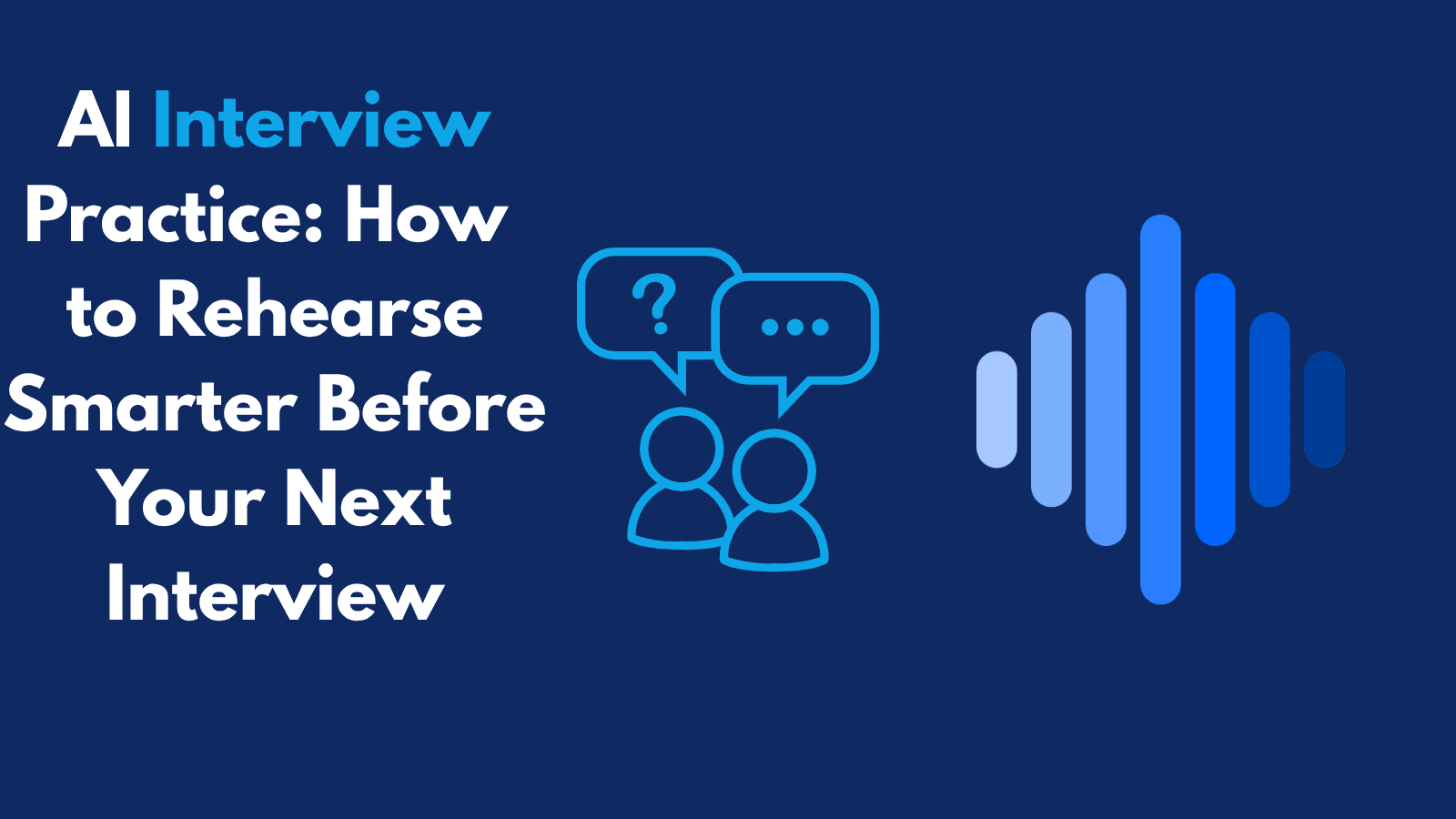 PeakSpeak AI banner for AI interview practice