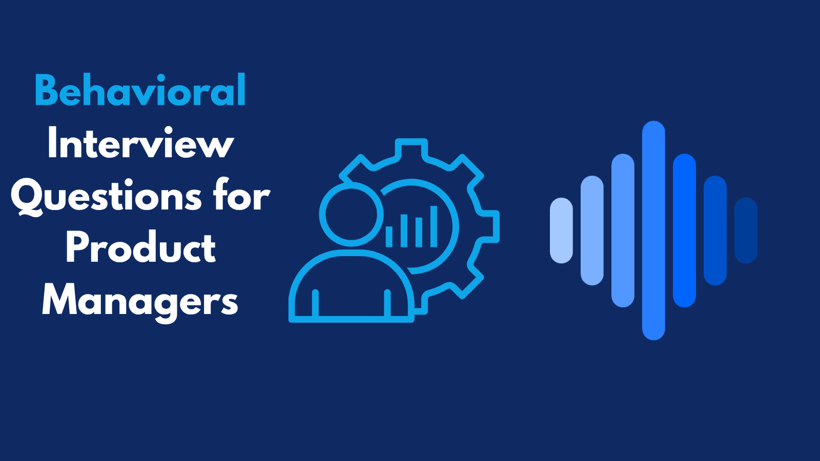 PeakSpeak AI banner for behavioral interview questions for product managers